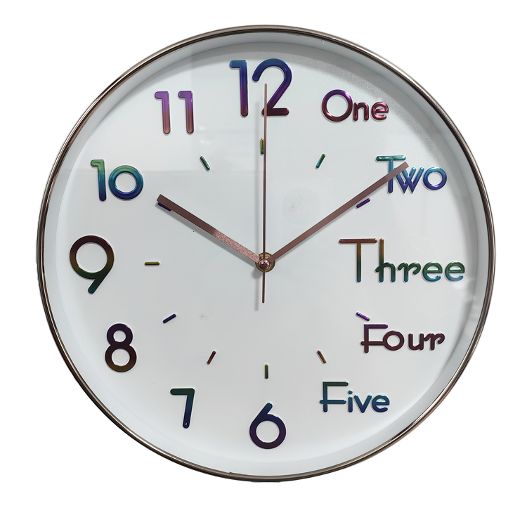 Fashion Colorful 3D Number Series NO2430DT-J4