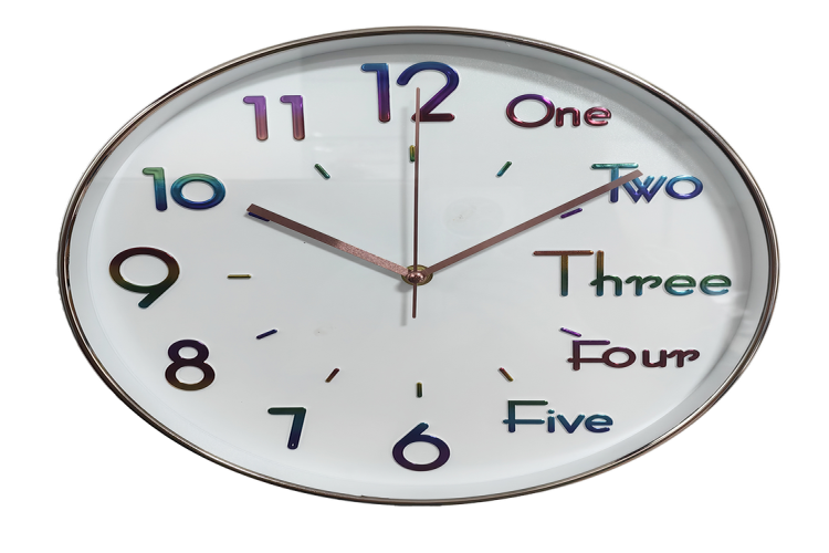 Fashion Colorful 3D Number Series NO2430DT-J4